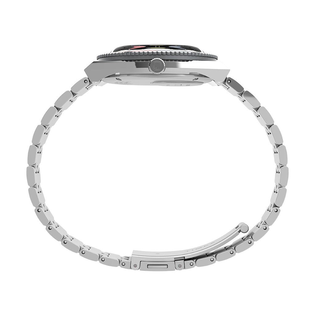 Orologio Al Quarzo Timex Q Diver Gmt Tw2v38000 - Orologi con Datario Uomo | Stroili