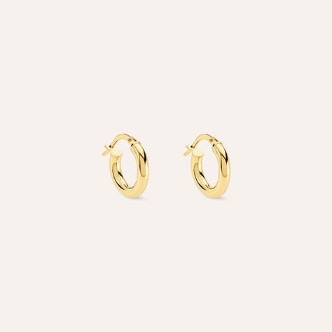 Orecchini A Cerchio Toujours Oro Giallo - Orecchini a Cerchio Donna | Stroili