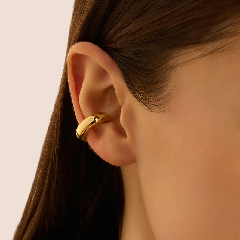 Ear Cuff Radiance Acciaio Dorato - Ear Cuff Donna | Stroili