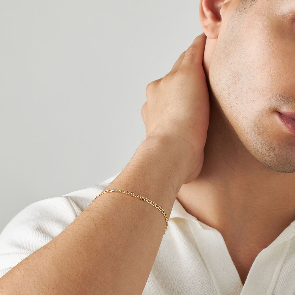 Bracciale Catena L'homme Or Oro Giallo - Bracciali Uomo | Stroili