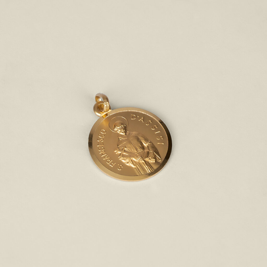 Pendente Holy Oro Giallo - Ciondoli con Incisione Unisex | Stroili