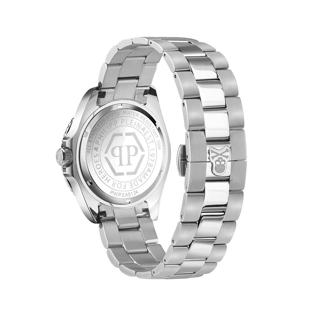 Orologio Al Quarzo Philipp Plein Gmt-i Challenger Baguettes Pwpza0124 - Orologi con Datario Unisex | Stroili