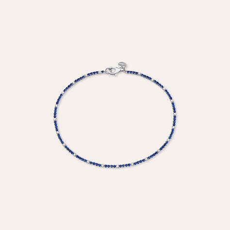 Bracciale Tennis Gentleman Argento Rodiato Cubic Zirconia - Bracciali Uomo | Stroili