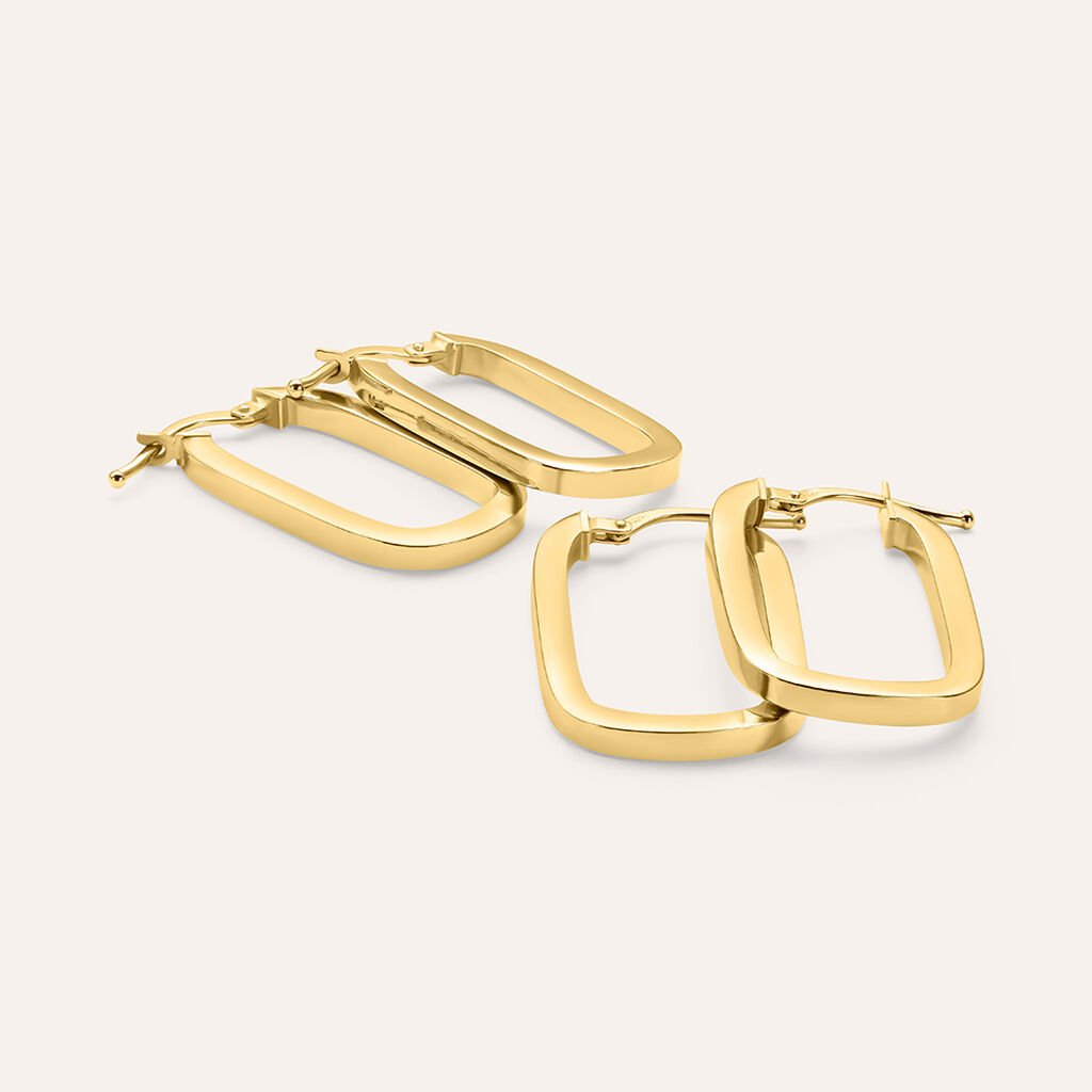 Orecchini A Cerchio Toujours Oro Giallo - Gioielli Donna | Stroili