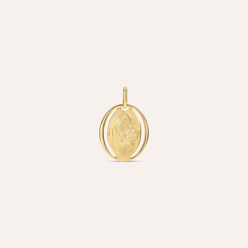 Pendente Holy Oro Giallo - Ciondoli con Incisione Unisex | Stroili