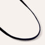 Choker Radiance Acciaio Dorato e Velluto