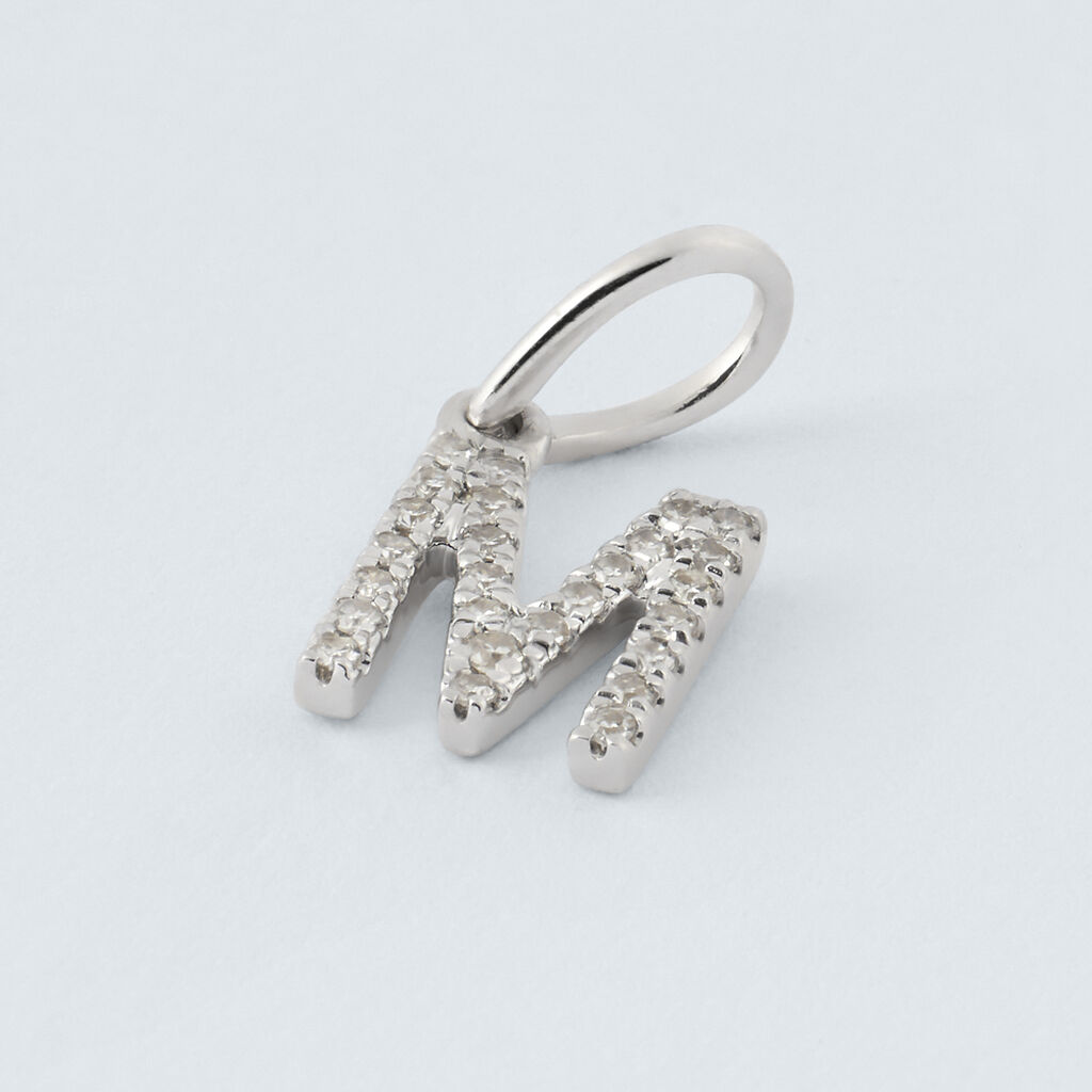 Pendente Sophia Oro Bianco Diamante - Ciondoli Donna | Stroili