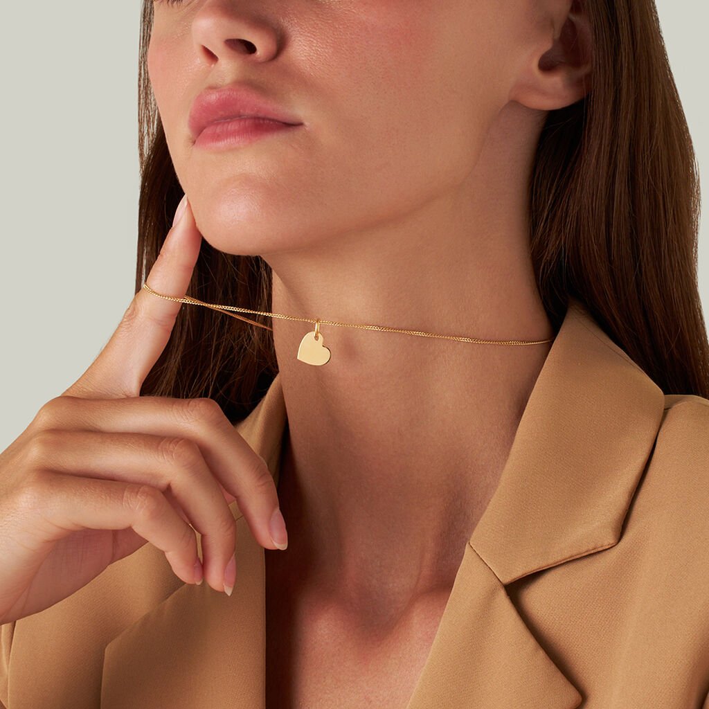Pendente Poème Oro Giallo - Ciondoli con Incisione Donna | Stroili