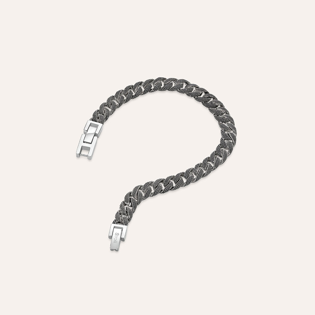 Bracciale Catena Man Code Acciaio - Bracciali Uomo | Stroili