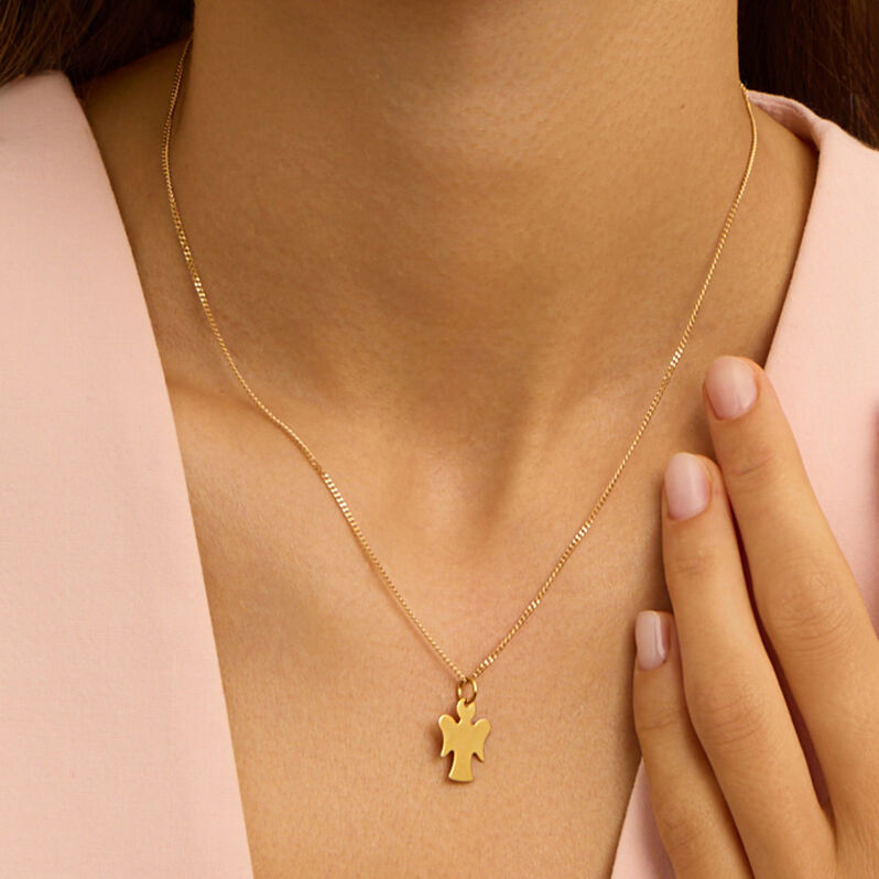 Pendente Holy Oro Giallo - Ciondoli con Incisione Unisex | Stroili