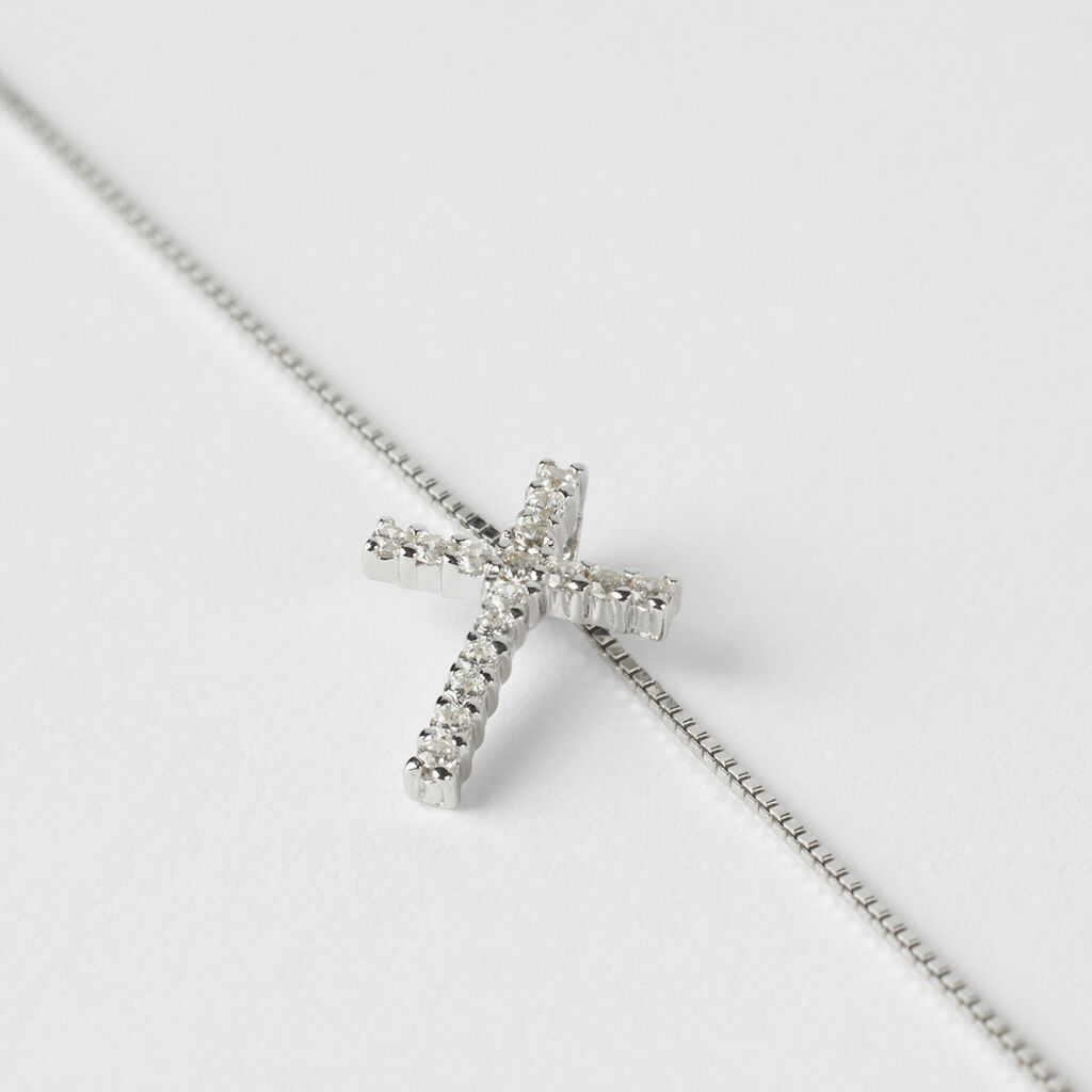 Collana Silver Moments Argento Rodiato Cubic Zirconia - Collane Donna | Stroili