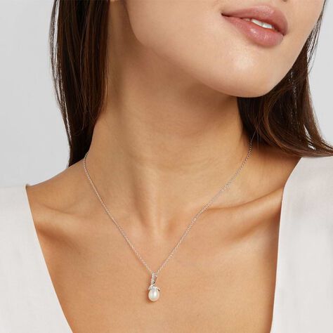 Collana Silver Pearls Argento Rodiato Cubic Zirconia - Collane Donna | Stroili