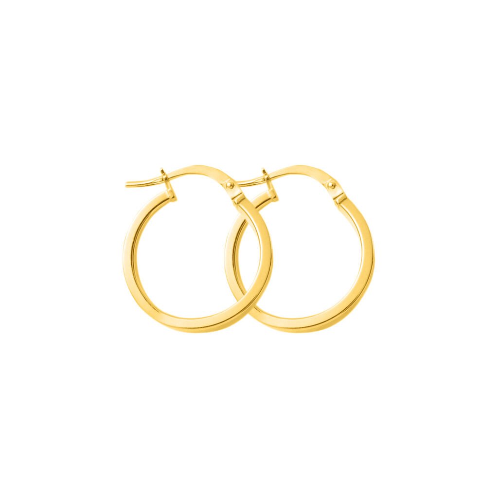 Orecchini A Cerchio Toujours Oro Giallo - Orecchini a Cerchio Donna | Stroili