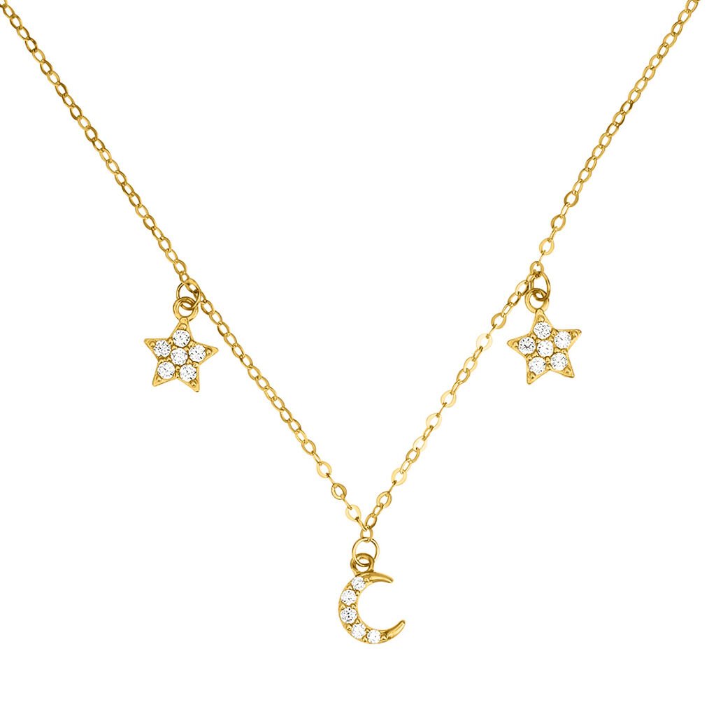 Collana Claire Oro Giallo Cubic Zirconia - Collane Donna | Stroili