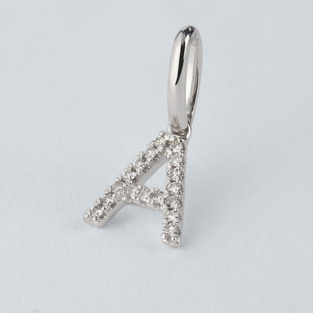 Pendente Sophia Oro Bianco Diamante - Ciondoli Donna | Stroili