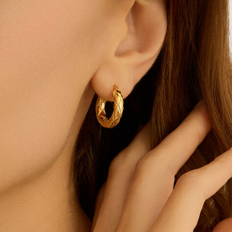 Orecchini A Cerchio Toujours Oro Giallo - Orecchini a Cerchio Donna | Stroili