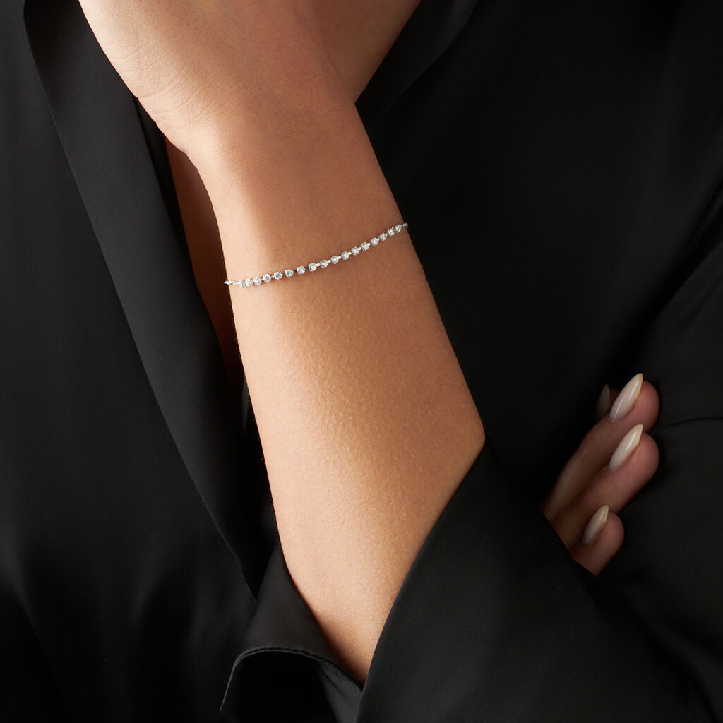 Bracciale Silver Elegance Argento Rodiato Cubic Zirconia - Bracciali Donna | Stroili