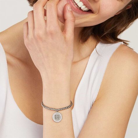 Bracciale Lady Message Acciaio Philosophy e Cristalli - Bracciali Donna | Stroili