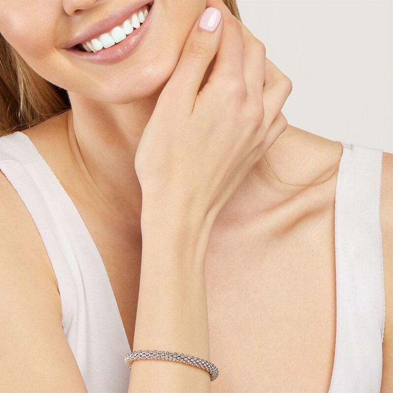 Bracciale Catena Silver Collection Argento Rodiato - Bracciali Donna | Stroili
