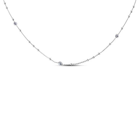 Collana Silver Elegance Argento Rodiato Cubic Zirconia - Collane Donna | Stroili