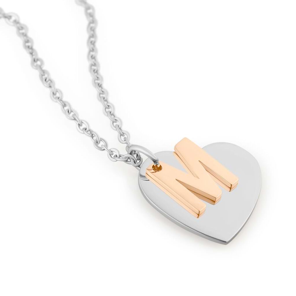 Collana Lady Chic Acciaio Bicolore Bianco / Rosa - Collane Donna | Stroili