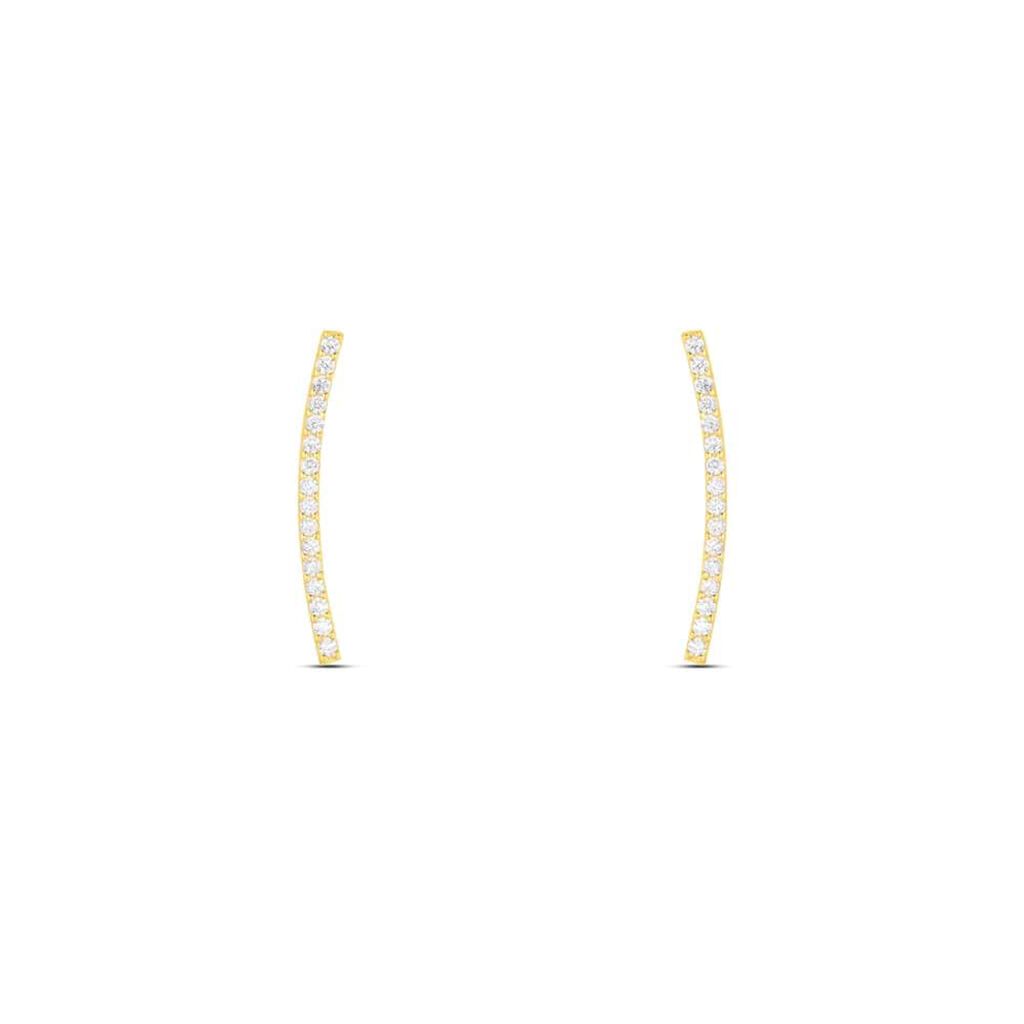 Orecchini Pendenti Claire Oro Giallo Cubic Zirconia