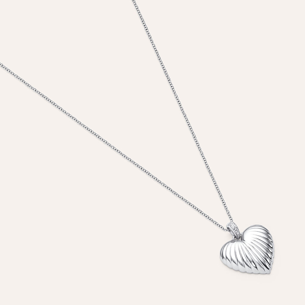 Collana Silver Collection Argento Rodiato Cubic Zirconia - Collane Donna | Stroili