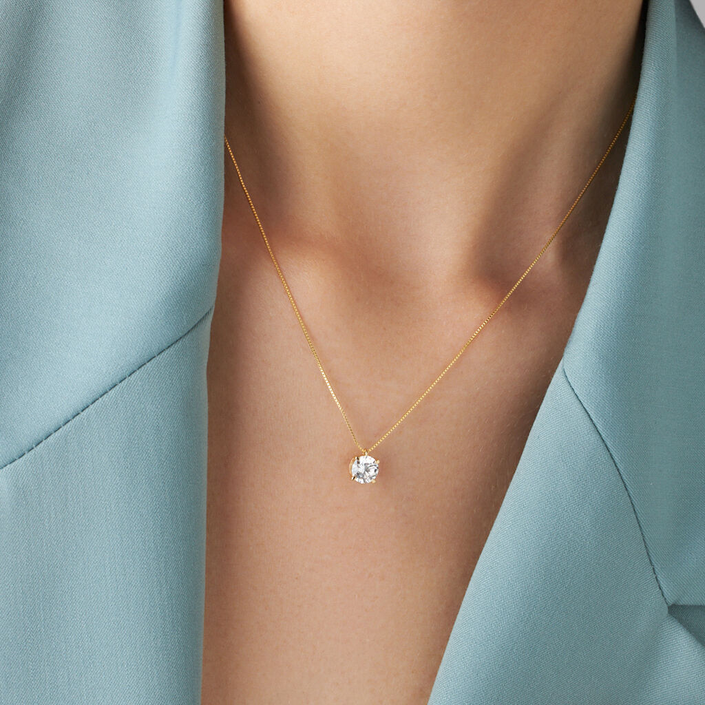 Collana Punto Luce Collana Rubino Stroili Stroili Punti Luce Oro