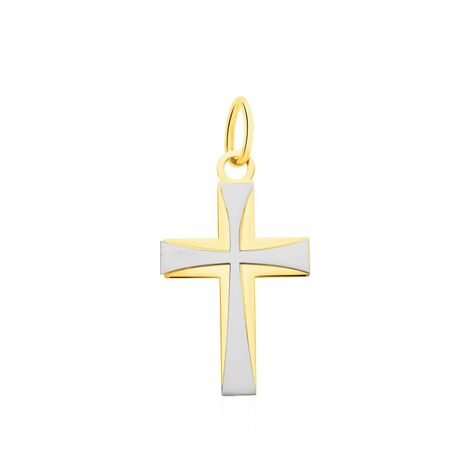 Pendente Holy Oro Bicolore - Ciondoli con Incisione Unisex | Stroili