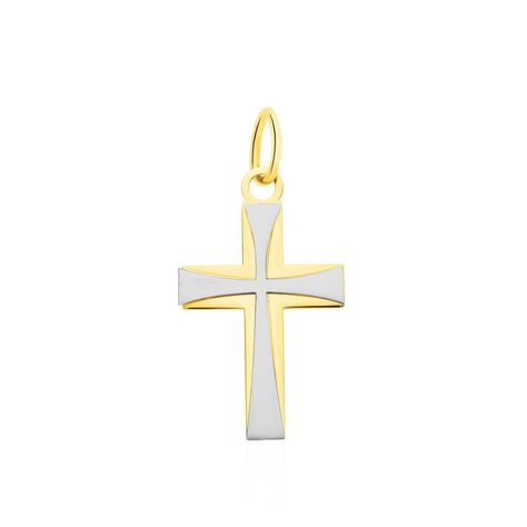 Pendente Holy Oro Bicolore - Ciondoli con Incisione Unisex | Stroili