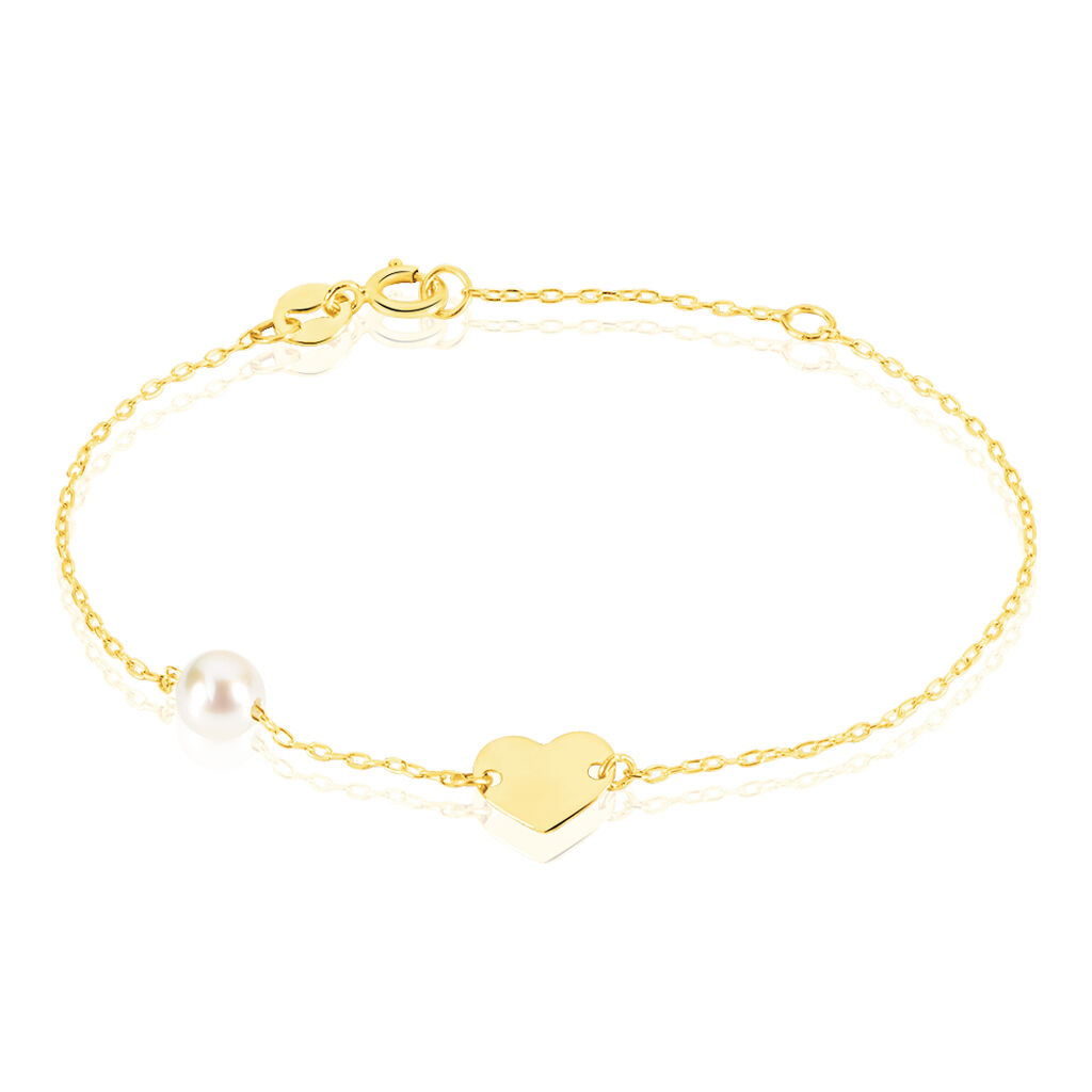 Bracciale Mon Petit Oro Giallo Perla D'Acqua Dolce