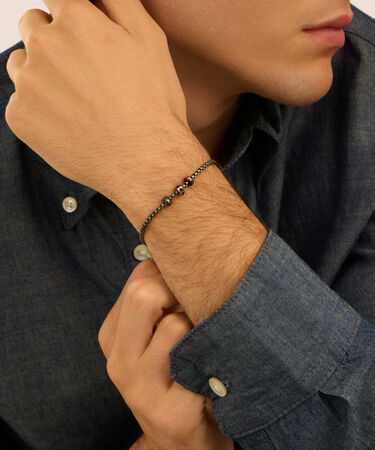 Bead Essential Code Acciaio Cristallo