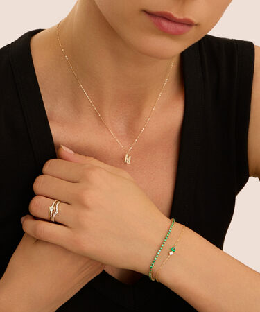 Anello Solitario Claire Oro Giallo Cubic Zirconia