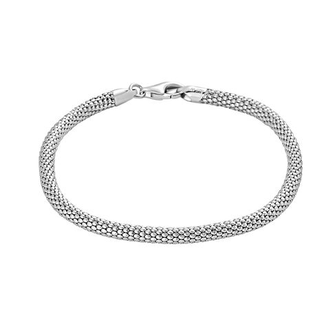 Bracciale Catena Silver Collection Argento Rodiato - Bracciali Donna | Stroili