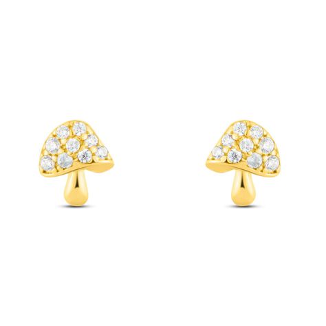 Orecchini Lobo Bon Ton Oro Giallo Cubic Zirconia - Orecchini a Lobo Donna | Stroili