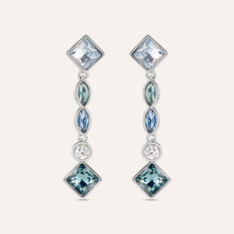 Orecchini Pendenti Violet Ottone Cristallo - Orecchini Pendenti Donna | Stroili