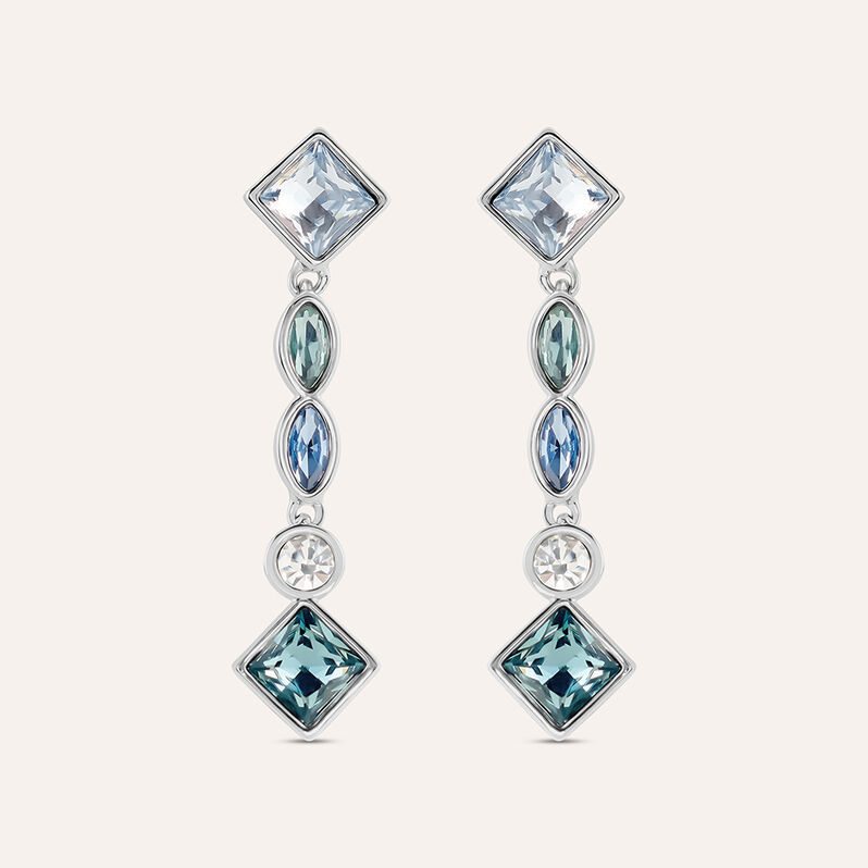 Orecchini Pendenti Violet Ottone Cristallo - Orecchini Pendenti Donna | Stroili