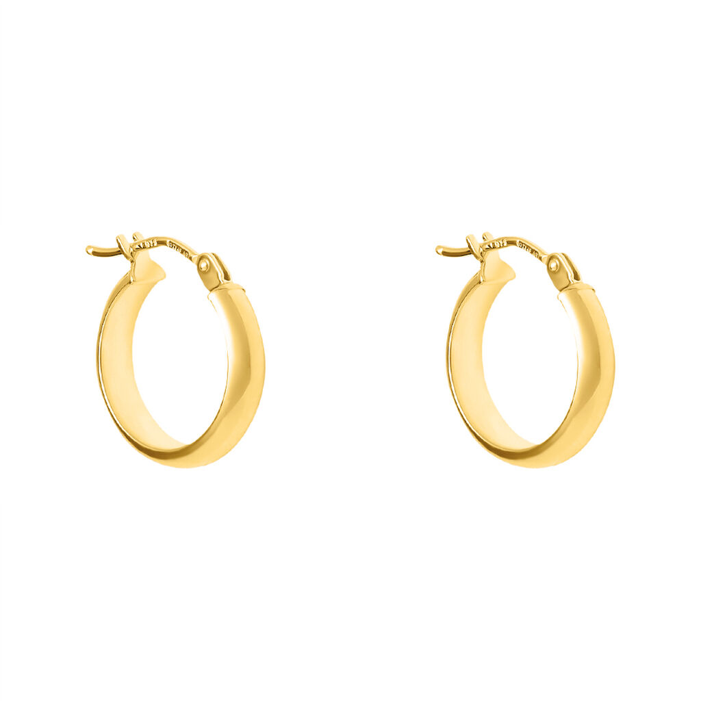 Orecchini A Cerchio Toujours Oro Giallo - Orecchini a Cerchio Donna | Stroili
