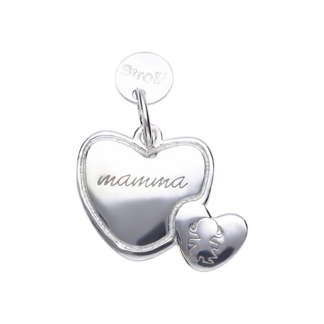 Pendente Love Beats Argento Rodiato - Ciondoli Donna | Stroili