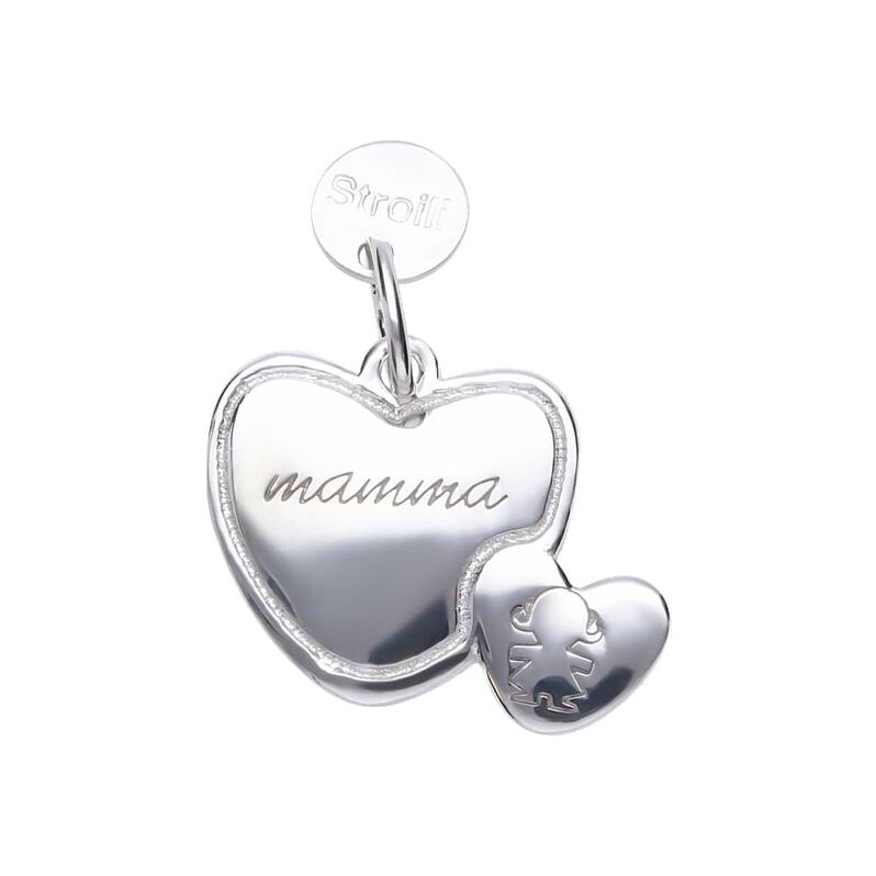 Pendente Love Beats Argento Rodiato - Ciondoli Donna | Stroili