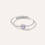 Bangle Romantic Shine Metallo Cristallo