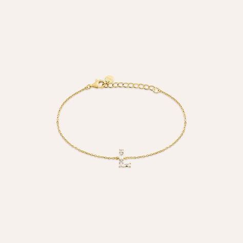 Bracciale Silver Glow Argento Dorato Cubic Zirconia - Bracciali Donna | Stroili