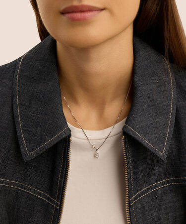 Pendente Love Beats Argento Rodiato Cubic Zirconia