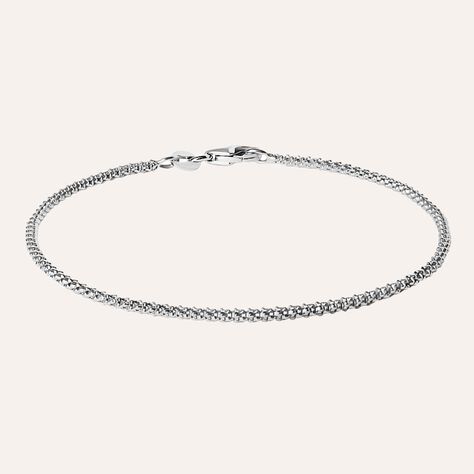 Bracciale Catena Silver Collection Argento Rodiato - Bracciali Donna | Stroili