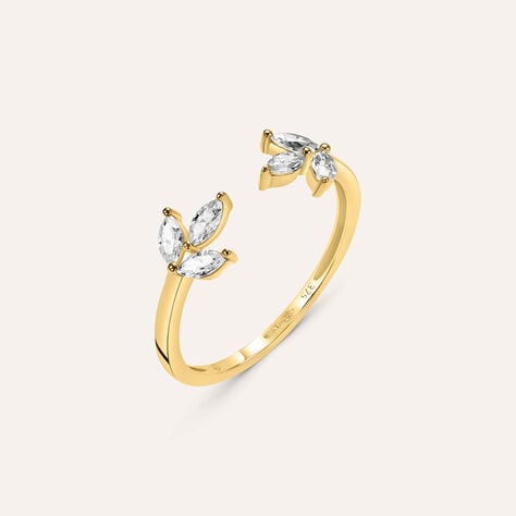 Anello Fantasia Claire Oro Giallo Cubic Zirconia - Anelli con Pietre Donna | Stroili