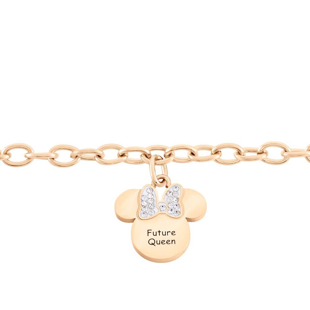 Bracciale Lady Message Acciaio Rosa Cristallo - Bracciali Donna | Stroili