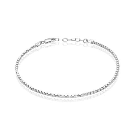Bracciale Catena Gentleman Argento Rodiato - Bracciali Uomo | Stroili