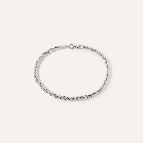 Bracciale Catena Colette Oro Bianco - Bracciali Donna | Stroili