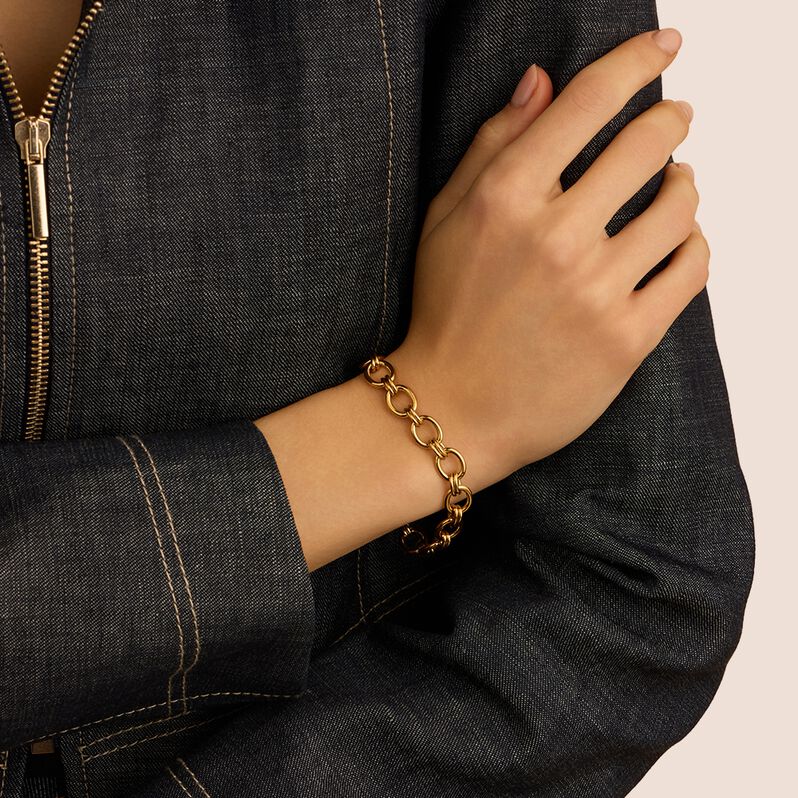FindChic Bracciale Donna In Acciaio Inox 316L, Sottile Aperto Regolabile, Nodo Torsade, Colori Oro/argento/nero