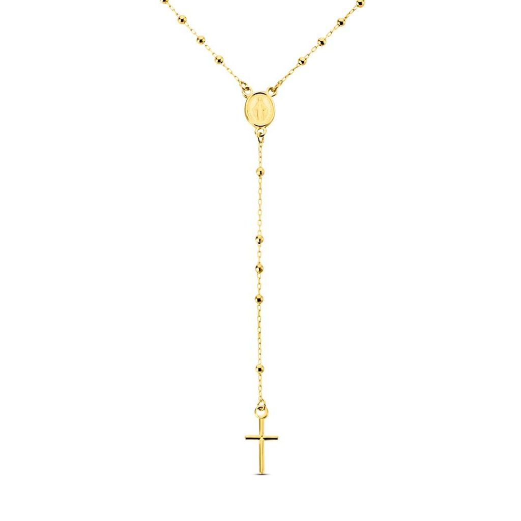Collana Rosario Holy Oro Giallo - Collane Rosario Donna | Stroili